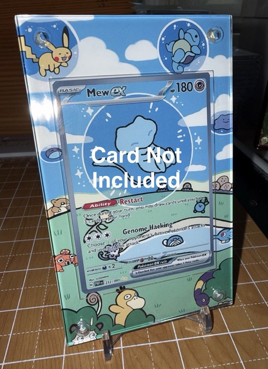 Mew EX SIR Paldean Fates 232/091 Pokemon Extended Artwork Case | eBay