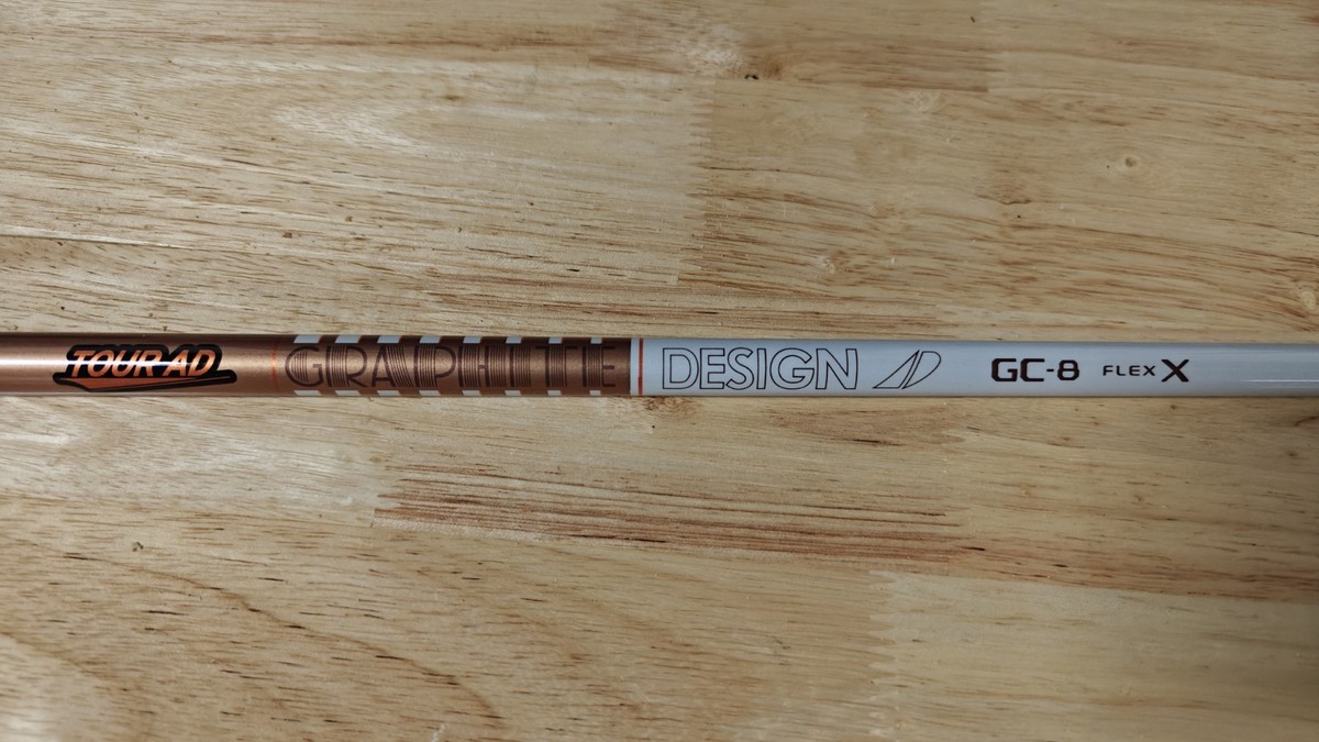 New Tour Issue Graphite Design GC 8 X Flex Driver shaft 2026