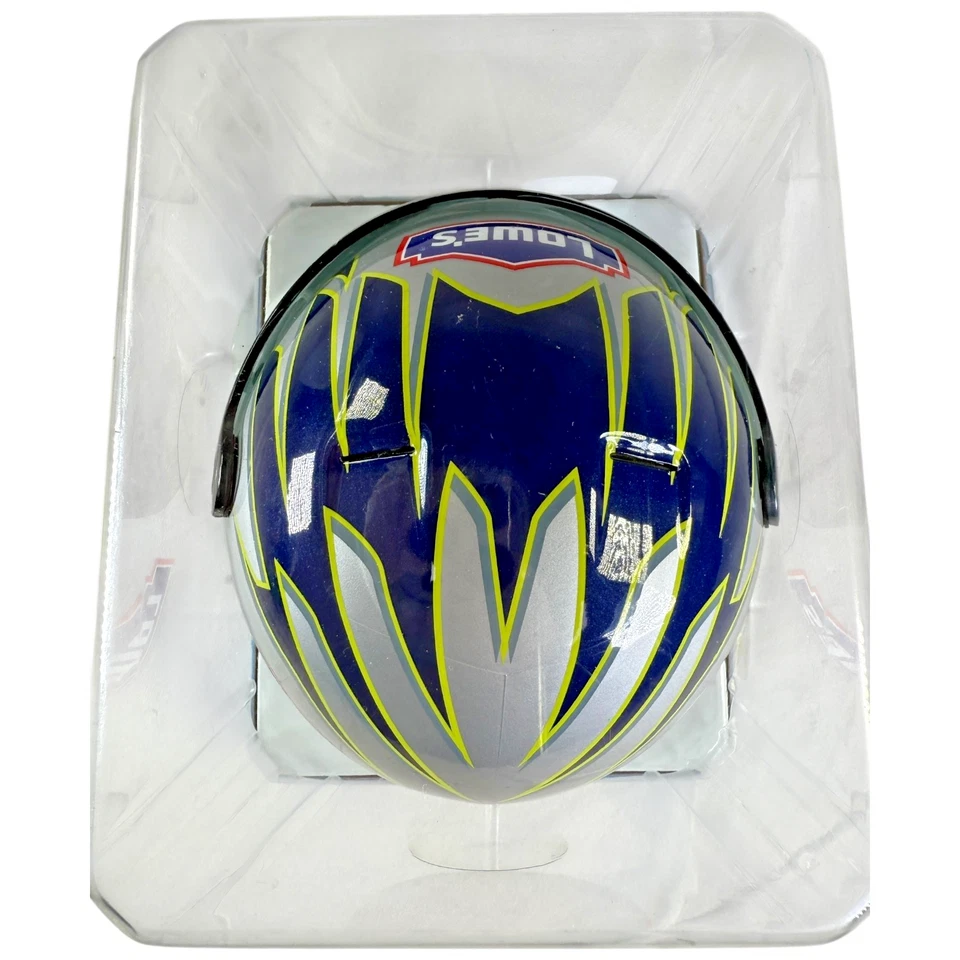 Minicasco Jimmy Johnson #48 NASCAR Lowes de Riddell - Auténtico 2007 - ¡NUEVO! Foto 2 de 4