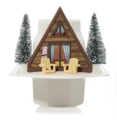NWT Yankee Candle A-Frame ScentPlug  Diffuser w/ Light Sensor, Holiday