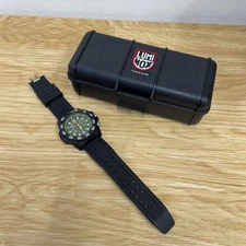 Luminox 3580 Quartz Watch Green Dial Used with Box From Japan