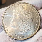 * 1878 7TF * BU MS++ HIGH GRADE ALL ORIGINAL BETTER DATE MORGAN DOLLAR #A70