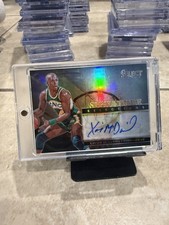 2024-25 Panini Select Xavier McDaniel Supersonics Signature Selections Auto