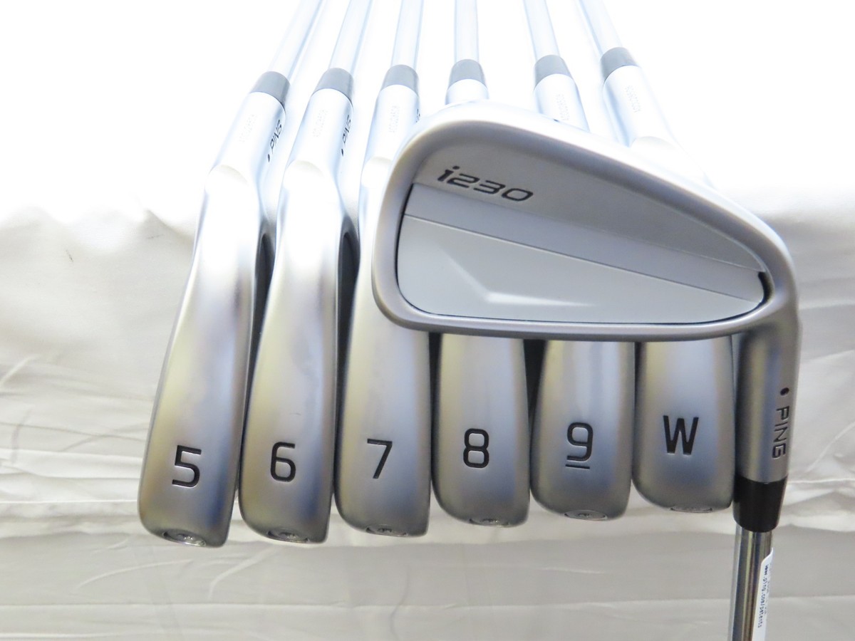 PING i230 Steel Fiber i80 R 5〜W 6本 黒ドット Ping i230 Black Dot Iron Set 4-PW Dynamic Gold 105 R300 Regular