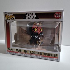 Funko Pop! Star Wars Episode 1 - Darth Maul on Bloodfin Speeder #705 VINYL NEU