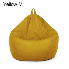 Soft Comfy Seat Large Bean Bag Snugly Gamer Chair Chair Sofa Cover Lazy Lounger