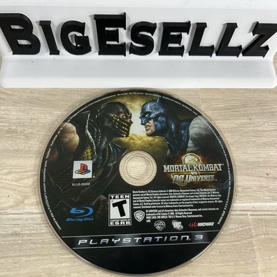 Mortal Kombat vs DC Universe PS3 PlayStation 3 Fighting Game Tested Disc