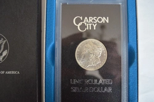 1882 CARSON CITY MORGAN DOLLAR, UNCIRCULATED