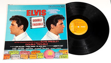 ELVIS PRESLEY'S Double Trouble Soundtrack SF 7892 STEREO SMALL ORANGE RARE