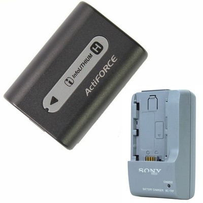 NP-FH50 Camera Battery Charger BC-TRP for Sony A330 HX100V HDR-CX100E camera