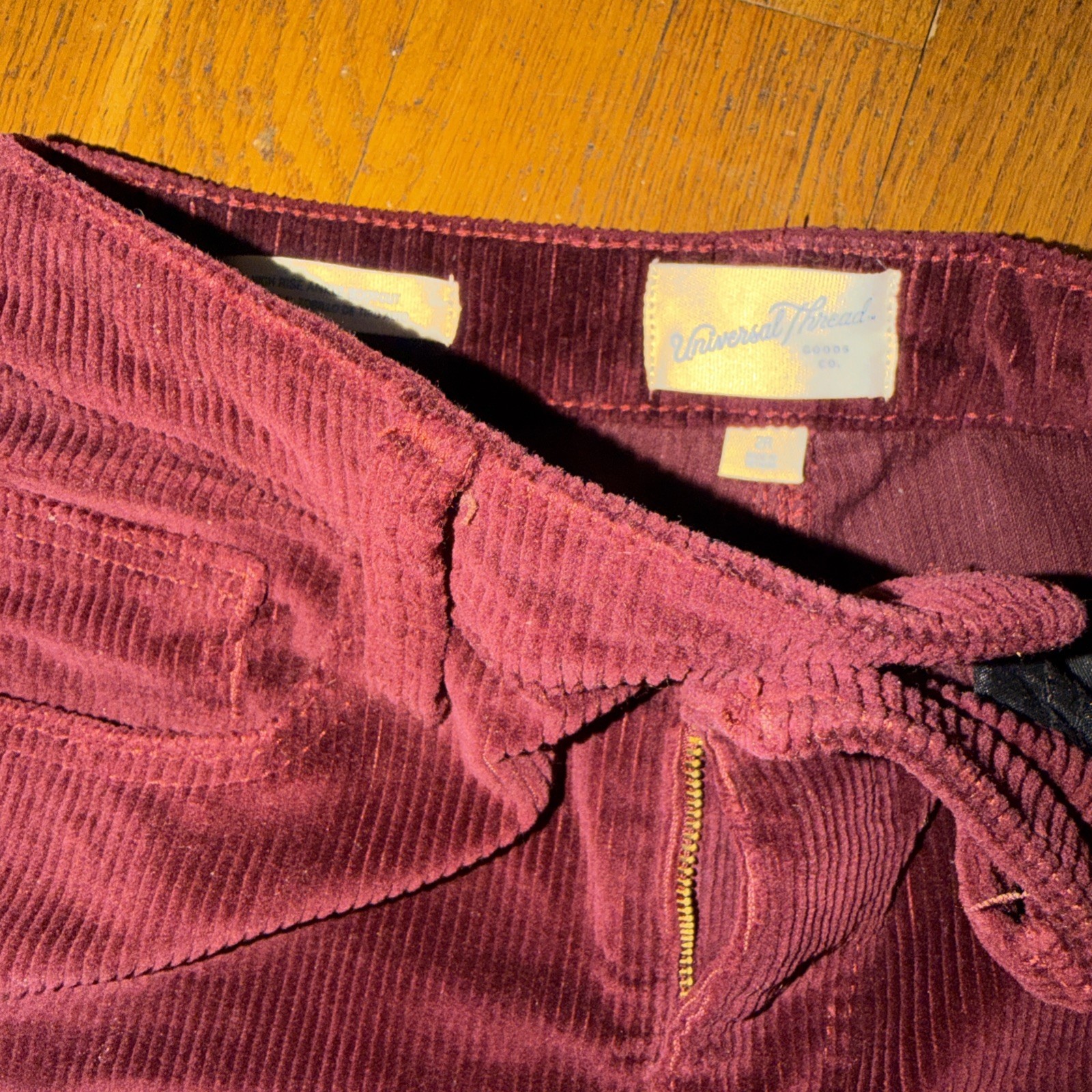 Universal Thread  Burgundy Super Stretch High Ris… - image 3