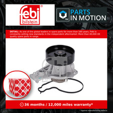 Water Pump fits BMW M140 F20, F21 3.0 2015 on B58B30A Coolant 11512379782 Febi