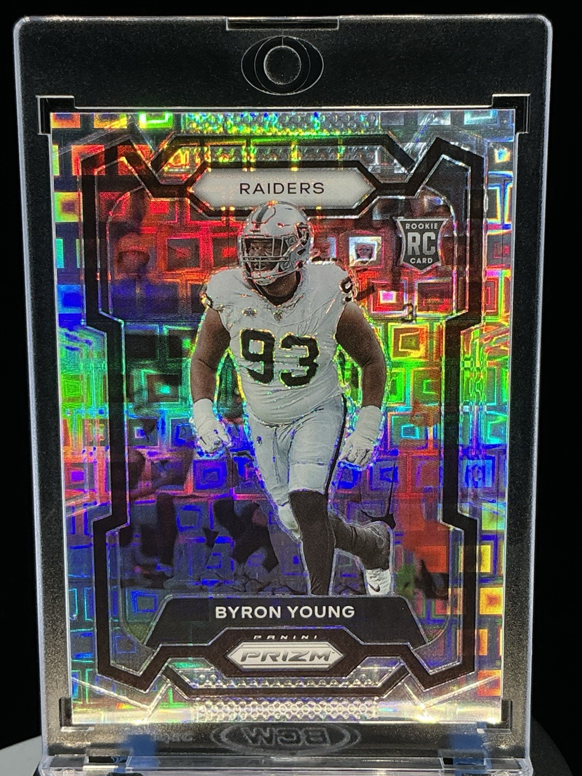 2023 Panini Prizm Byron Young Pandora Prizm Rookie RC /400 Raiders #355