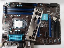 MSI Z97 PC Mate Intel Z97 DDR3 SATA 6Gb/s LGA1150 ATX Motherboard + I/O Plate+i7