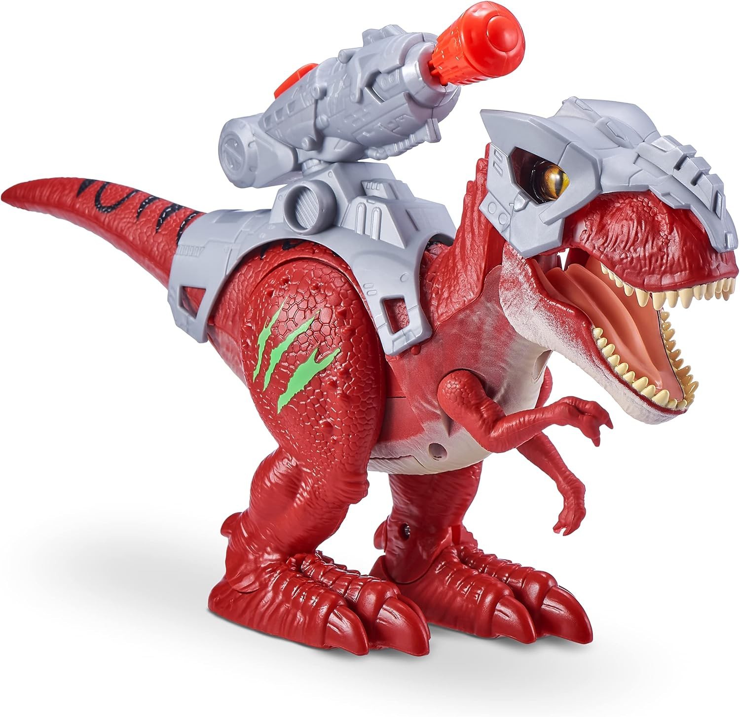 Robo Alive T-Rex Box Gebrochen Dinosaurier Roboter Groß LED E Gebrüll Zuru Dino