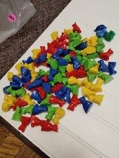 Vintage Preschool Learning Manipulatives Lot 203 Pc Counting Bears Animals Ect.