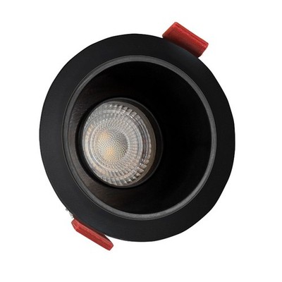 Spectrum Einbauleuchte Downlight Fiale Comfort Schwarz Ø8,5cm max. 10W GU10