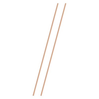 2-Pack Copper Round Rod 3mm x 250mm T2 Copper Stock