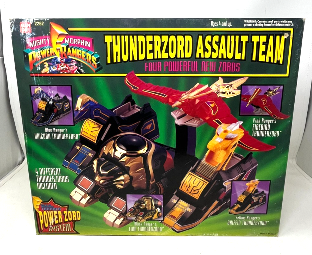 Bandai Thunderzord Assault Team Action Figure for sale online | eBay