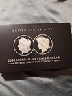 2023 S REVERSE PROOF $1 MORGAN and PEACE SILVER DOLLAR TWO COIN SET OGP COA — photo 7