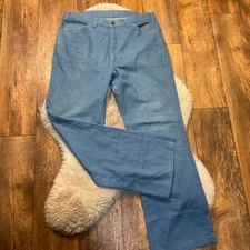 Vintage Levis Orange Tab Mens Skosh More Room Size 34 Mens Light Wash