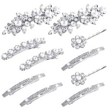 Rhinestone Hair Accessories for Wedding: Bridal Hair Pins, Crystal Bobby Pins...
