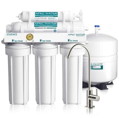 APEC Essence 5 Stage Reverse Osmosis RO Drinking Water Filter System ROES-50