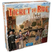 Days of Wonder,Ticket To Ride Amsterdam Board Game, Family Board Game, Board Gam