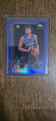 Topps Chrome Update 2025-26 Noah Penda Blue Orlando Magic /150 #282