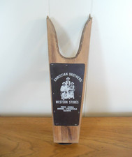 Christian Brothers Western Store Wooden Cowboy Boot Jack Puller