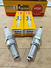 NEW Genuine NGK (6264) CR10E Spark Plugs x2