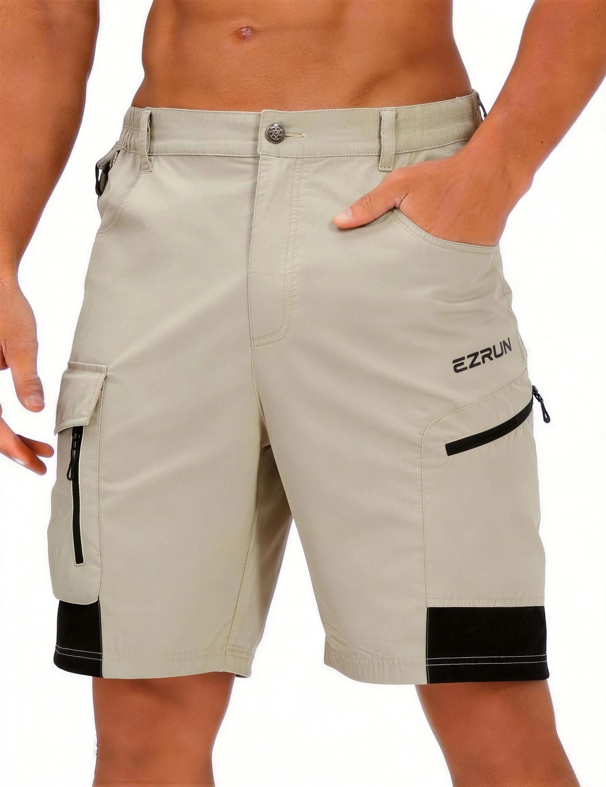 Men's Hiking Cargo Shorts Quick Dry Golf Outdoor Work Tactical Shorts with Mu...