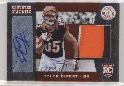 2013 Panini Totally Certified Prime 40/49 Tyler Eifert #37 Rookie Auto RC 0r4