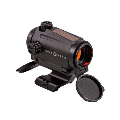 Sightmark MTS Mini Solar Red Dot Sight Dual Power 3 MOA Black Reticle