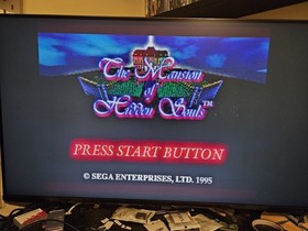Mansion of the Hidden Souls (Sega Saturn, 1995) Complete CIB Registration Tested