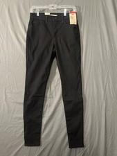 Levi  s 720 High Rise Super Skinny Jeans Black Womens Size 29 29x32 