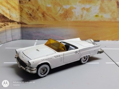Modellauto Ford Thunderbird, Corgi Toys, weiß, bespielt 1:36