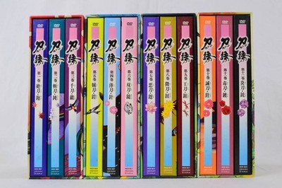 Katanagatari Vol.1-12 Complete set limited edition Blu-ray from japan USED