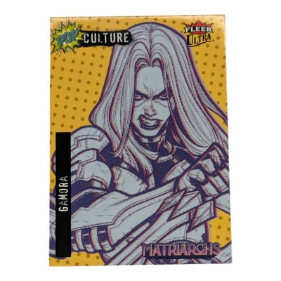 GAMORA 2024 Matriarchs of Marvel PC-27 YELLOW Fleer Ultra Pop Culture