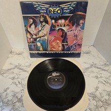 REO Speedwagon Live You Get What You Play For Double LP VG 