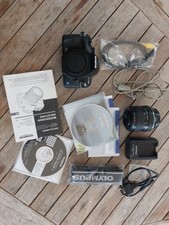 Olympus EVOLT E-420 10.0MP Digitalkamera - Schwarz (Kit mit 17.5-45mm Objektiv)