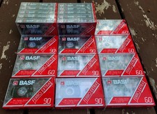 NEW 20 Pack BASF Ferro Extra I 90 60 Blank Audio Cassette Tapes Type I Sealed
