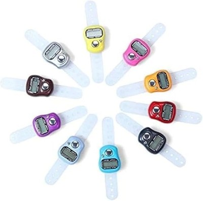 100 Pcs Electronic Digital Display Finger Hand Tally Counter Counting سبحة