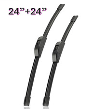 Wiper Blades for RAM 1500, 2002-2008, 2019-2025, 24"+24", Beam Type