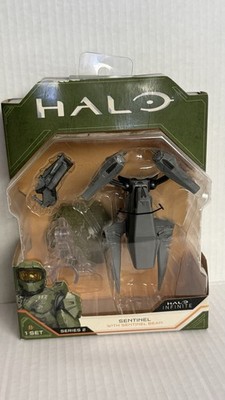 JAZWARES 2020 SERIES 2 WORLD OF HALO SENTINEL W/SENTINEL BEAM NEW IN BOX . IGC