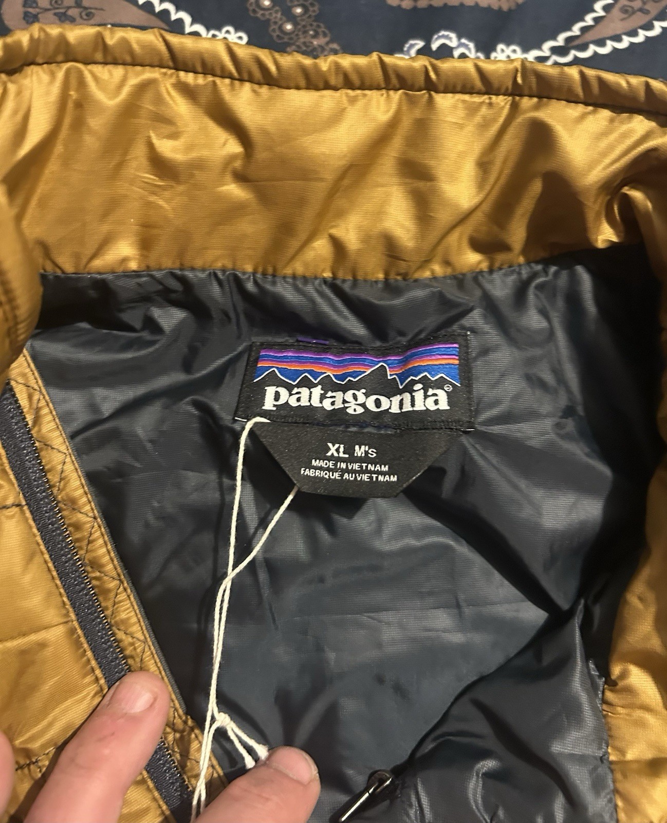 Patagonia Mens Nano Jacket Puffer Vest XL Raptor Brown NWT FA24 84242 thumbnail 3