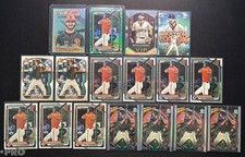 2023-25 Bowman Bryce Eldridge Prospect Base/Insert/Parallel Lot(17) Giants