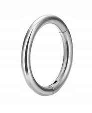 Clicker Ring Helix Lobe Piercing Schmuck 1,6/8mm Silber Unisex