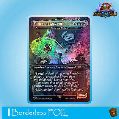 Slimer and Stay Puft | Foil | MTG | Secret Lair x Ghost Busters | EN | NM | Rare