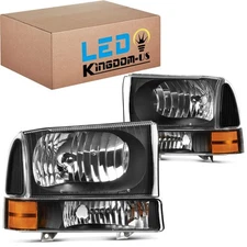 LEDKINGDOMUS Headlight Assembly, DOT-certified,Compatible with 1999 2000 2001...